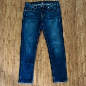 Dark Blue Denim Jeans